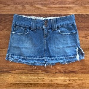 Abercrombie 5-pocket Jean Denim Mini-Skirt